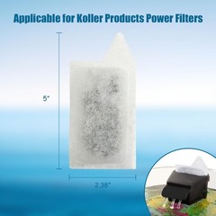 3 Pack Small Replacement Aquarium Filter Cartridges – Crystal Clear Water