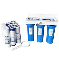 Whole House Water Filter System 3-Stage w/ 2 Extra Filter Sets Sediment Carbon
