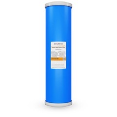 1x Max Water Whole House Mixed Bed De-Ionization Water Filter size 20″ x 4.5″