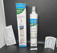 WaterSentinel Replacement Refrigerator Water Filter WSW-2 for Whirlpool Kenmore+