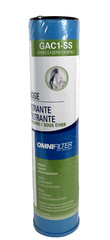 Omnifilter GAC1-SS Water Filters New Sealed Series C 20 Micron 1 GPM 1 Filter
