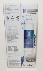 BlueFall Water Filter for Samsung & Kenmore Refrigerators – SEALED – 2pack