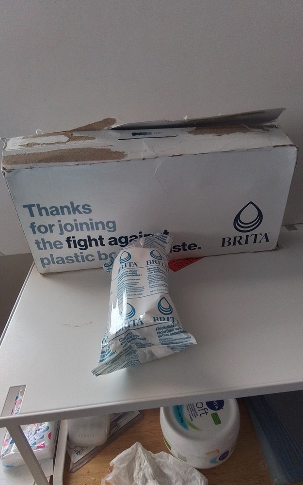 Brita Pitcher Water Filters -White, Pack of 5