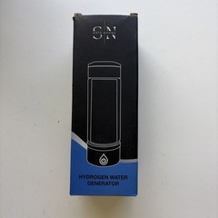 Hydrogen Water Bottle 420ml Glass Portable Hydrogen Rich Water Generator Cup