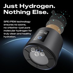 Hydrogen Water Bottle – IHSA Certified 6400 PPB Portable Hydrogen Water Maker –
